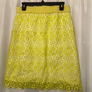 Fluorescent green Liz Claiborne skirt!